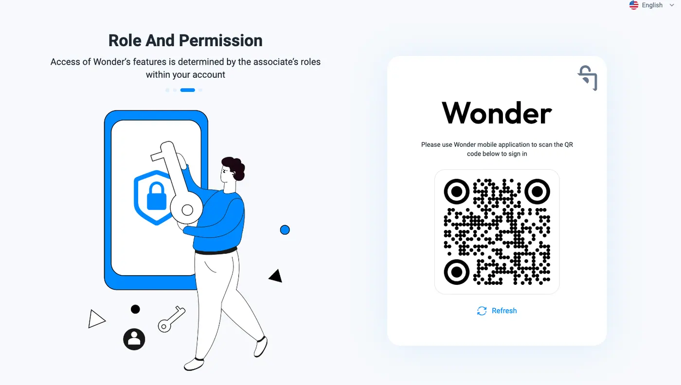 Wonder 協助中心螢幕截圖