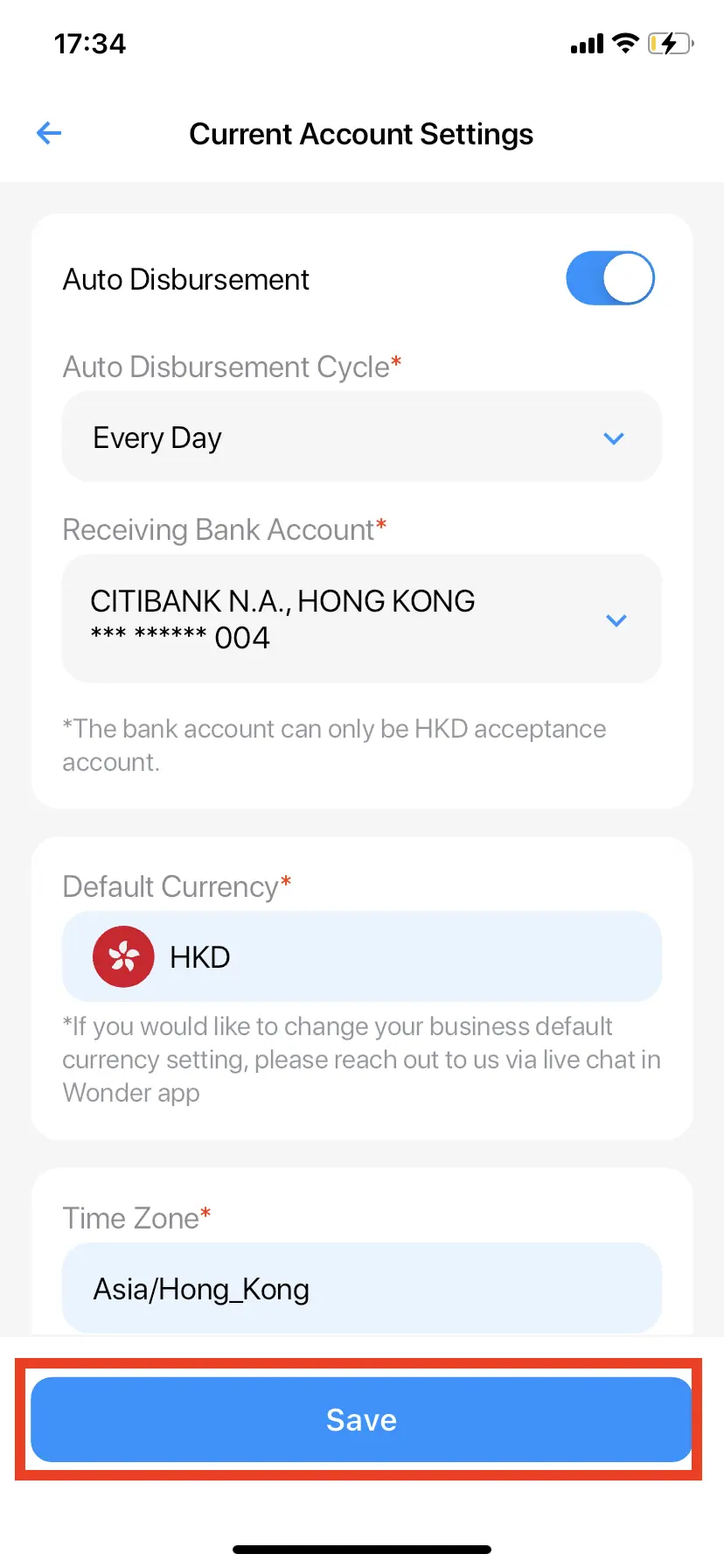 Wonder 協助中心螢幕截圖