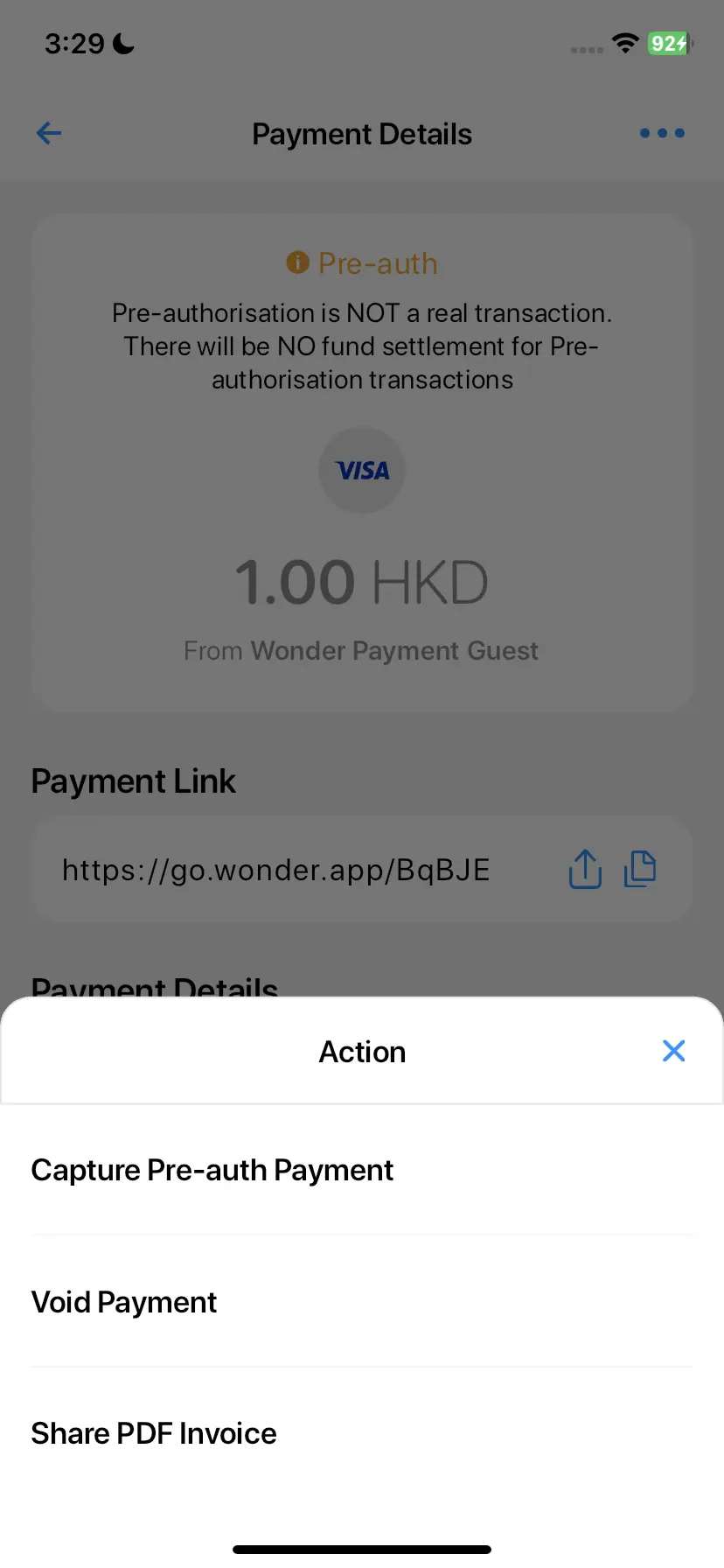 Wonder 協助中心螢幕截圖