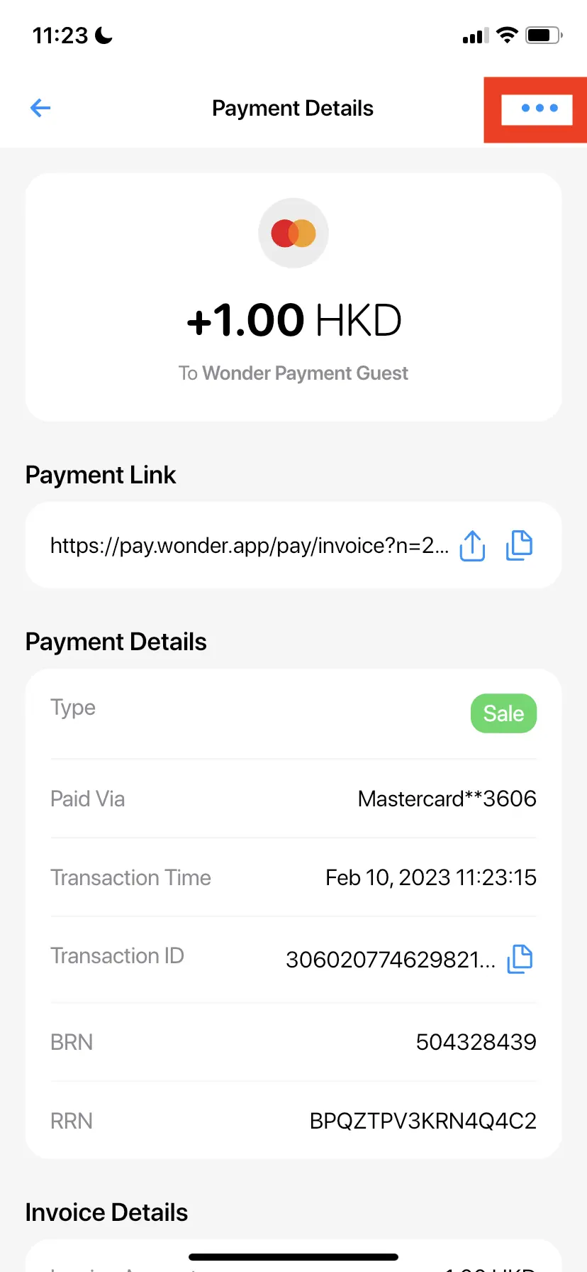 Wonder 協助中心螢幕截圖