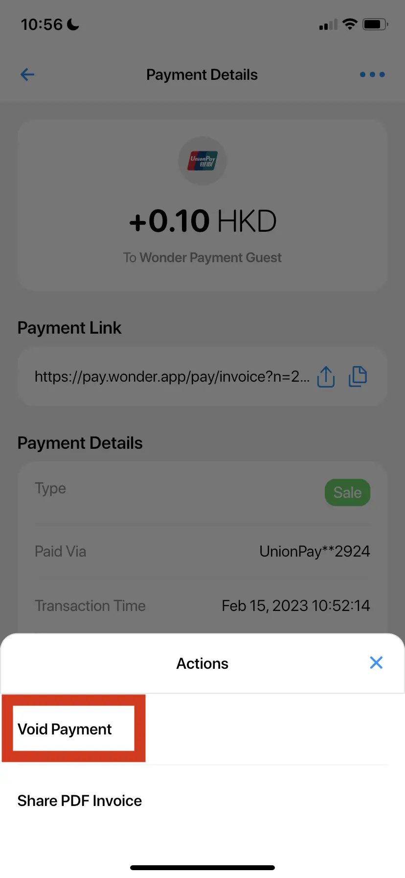 Wonder 協助中心螢幕截圖